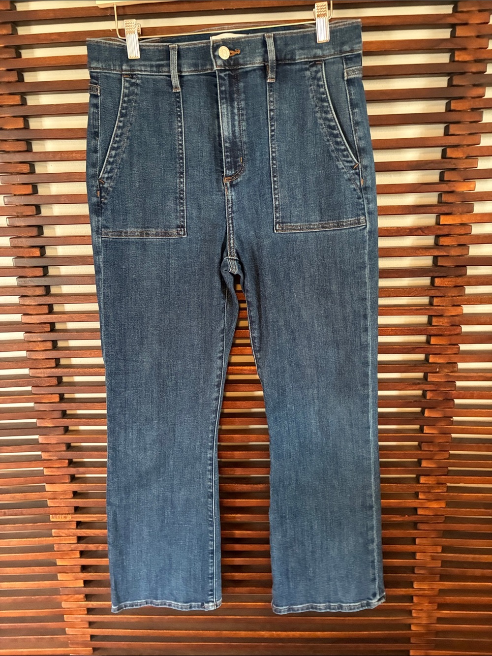 🎉NEW LISTING!🎉Loft Straight-Leg Dark Blue Jeans